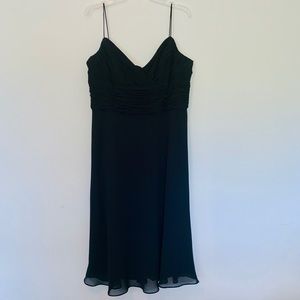 BLACK ELEGANT JONES WEAR DRESS SIZE 16